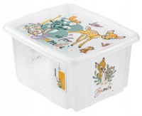 Container pentru jucării Keeeper Bambi Transparent (12237001) 24L