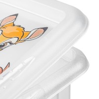 Container pentru jucării Keeeper Bambi Transparent (12237001) 24L imaginea #3 — magazin online Desire.md