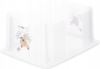 Контейнер для игрушек Keeeper Bambi Transparent (12236001)15L фото №3 — интернет-магазин Desire.md