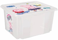 Container pentru jucării Keeeper Peppa Pig Transparent (12237001) 24L