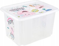 Container pentru jucării Keeeper Peppa Pig Transparent (12238001) 30L imaginea #5 — magazin online Desire.md