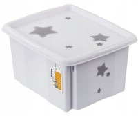 Container pentru jucării Keeeper Stars Nordic White (12241519) 24L imaginea #2 — magazin online Desire.md