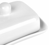 Маслёнка Tadar Ceramic White фото №4 — интернет-магазин Desire.md