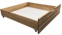 Ladă pentru pat pentru copii Goydalka 160x80cm (1B998-2) Natural