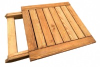 Masă MobiCasa Hodina Stejar 50x50 imaginea #5 — magazin online Desire.md