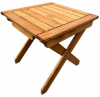 Masă MobiCasa Hodina Stejar 50x50 imaginea #1 — magazin online Desire.md