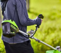 Motocoasă pe acumulator Greenworks Set GD60BCB imaginea #2 — magazin online Desire.md