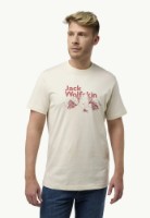 Мужская футболка Jack Wolfskin Bergblick T M Panna Cotta, s.L фото №2 — интернет-магазин Desire.md