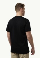 Мужская футболка Jack Wolfskin Bergblick T M Black, s.S фото №3 — интернет-магазин Desire.md
