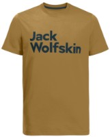 Мужская футболка Jack Wolfskin Brand T M Mustard, s.XL