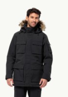 Мужская куртка Jack Wolfskin Glacier Canyon Parka Black, s.L фото №2 — интернет-магазин Desire.md