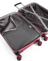 Set de valize CCS 5226 Set Grey/Burgundy imaginea #2 — magazin online Desire.md