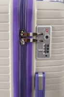 Комплект чемоданов CCS 5239 Set White/Purple