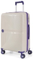 Комплект чемоданов CCS 5239 Set White/Purple