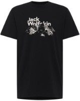 Мужская футболка Jack Wolfskin Bergblick T M Black, s.XXL