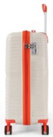 Valiză CCS 5239 S White/Orange imaginea #3 — magazin online Desire.md