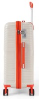 Valiză CCS 5239 M White/Orange imaginea #2 — magazin online Desire.md