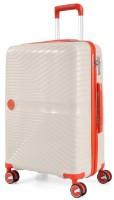 Valiză CCS 5239 L White/Orange imaginea #5 — magazin online Desire.md