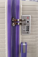 Valiză CCS 5239 L White/Purple imaginea #4 — magazin online Desire.md