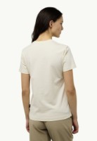 Tricou de dame Jack Wolfskin Bergblick T W Panna Cotta, s.XS imaginea #3 — magazin online Desire.md