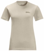 Женская футболка Jack Wolfskin Essential T W Panna Cotta, s.S фото №1 — интернет-магазин Desire.md