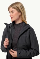 Geacă pentru dame Jack Wolfskin Moonrise 3In1 Jkt W Black, s.M imaginea #5 — magazin online Desire.md