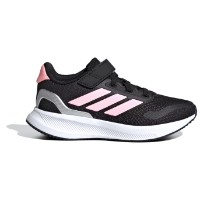 Кроссовки детские Adidas Runfalcon 5 El C Core Black/Pink Spark/Silver Metallic, s.30.5