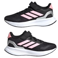 Кроссовки детские Adidas Runfalcon 5 El C Core Black/Pink Spark/Silver Metallic, s.33 фото №7 — интернет-магазин Desire.md