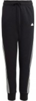 Детские спортивные штаны Adidas G Future Icons 3-Stripes Pants Black/White, s.128