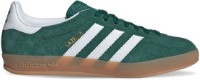 Кеды мужские Adidas Gazelle Indoor Collegiate Green/Cloud White/Gum, s.42 фото №2 — интернет-магазин Desire.md