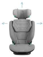 Scaun auto pentru copii Maxi-Cosi Rodifix Pro2 i-Size Authentic Grey imaginea #6 — magazin online Desire.md