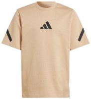 Tricou pentru copii Adidas Z.N.E. Tee Magic Beige/Black, s.152 imaginea #1 — magazin online Desire.md