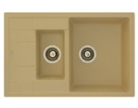 Chiuvetă de bucătărie Fabiano Classic 78x50x15 Cream imaginea #1 — magazin online Desire.md