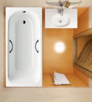 Cadă de baie Kaldewei Saniform Plus Star 337 imaginea #2 — magazin online Desire.md