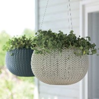 Ghiveci Keter Cozies S Hanging  Beige (227700) imaginea #2 — magazin online Desire.md