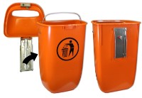 Урна Sulo 50L Orange (1052434) фото №3 — интернет-магазин Desire.md