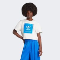 Tricou de dame Adidas Ksenia Gfx Tee Cloud White, s.M imaginea #2 — magazin online Desire.md