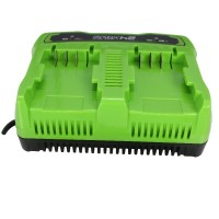 Incarcator dublu pentru acumulatori Greenworks 2931907 imaginea #3 — magazin online Desire.md