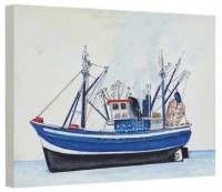 Pictură Artesania Barcă de pescuit maritim (412038)