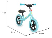Bicicleta fără pedale Byox 2B Balance Blue imaginea #3 — magazin online Desire.md