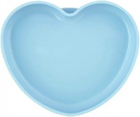 Тарелка силиконовая Chicco Easy Plate 9m+ Blue