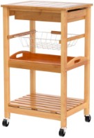 Etajeră Kesper Bamboo/Metal (25776)