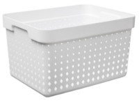 Корзина для хранения Plast Team Seoul 6025 L White фото №1 — интернет-магазин Desire.md