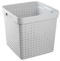 Корзина для хранения Plast Team Seoul 6026 XL Light Gray фото №1 — интернет-магазин Desire.md