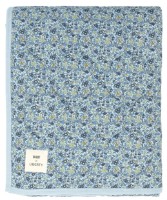 Plapumă pentru bebeluși BIBS Liberty Chamomile Lawn Baby Blue (942612231)