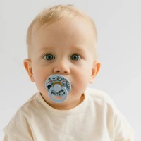 Пустышка BIBS Liberty Colour 2 Pack Bobo Dusty Blue Mix 0-6months (11020102) фото №2 — интернет-магазин Desire.md