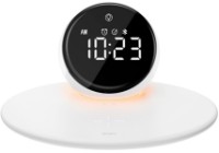 Сeas cu alarmă WiWU Wi-W017 Wireless/Clock/Bluetooth Speaker White imaginea #2 — magazin online Desire.md