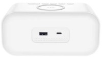 Сeas cu alarmă WiWU Wi-W015 2 in 1 Wireless Charger/Alarm White imaginea #4 — magazin online Desire.md