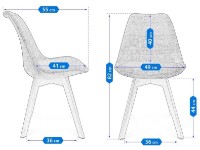 Стул Новый стиль Alta Beige фото №6 — интернет-магазин Desire.md