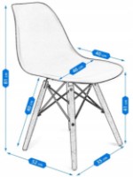 Scaun Jumi Eva Beige imaginea #7 — magazin online Desire.md